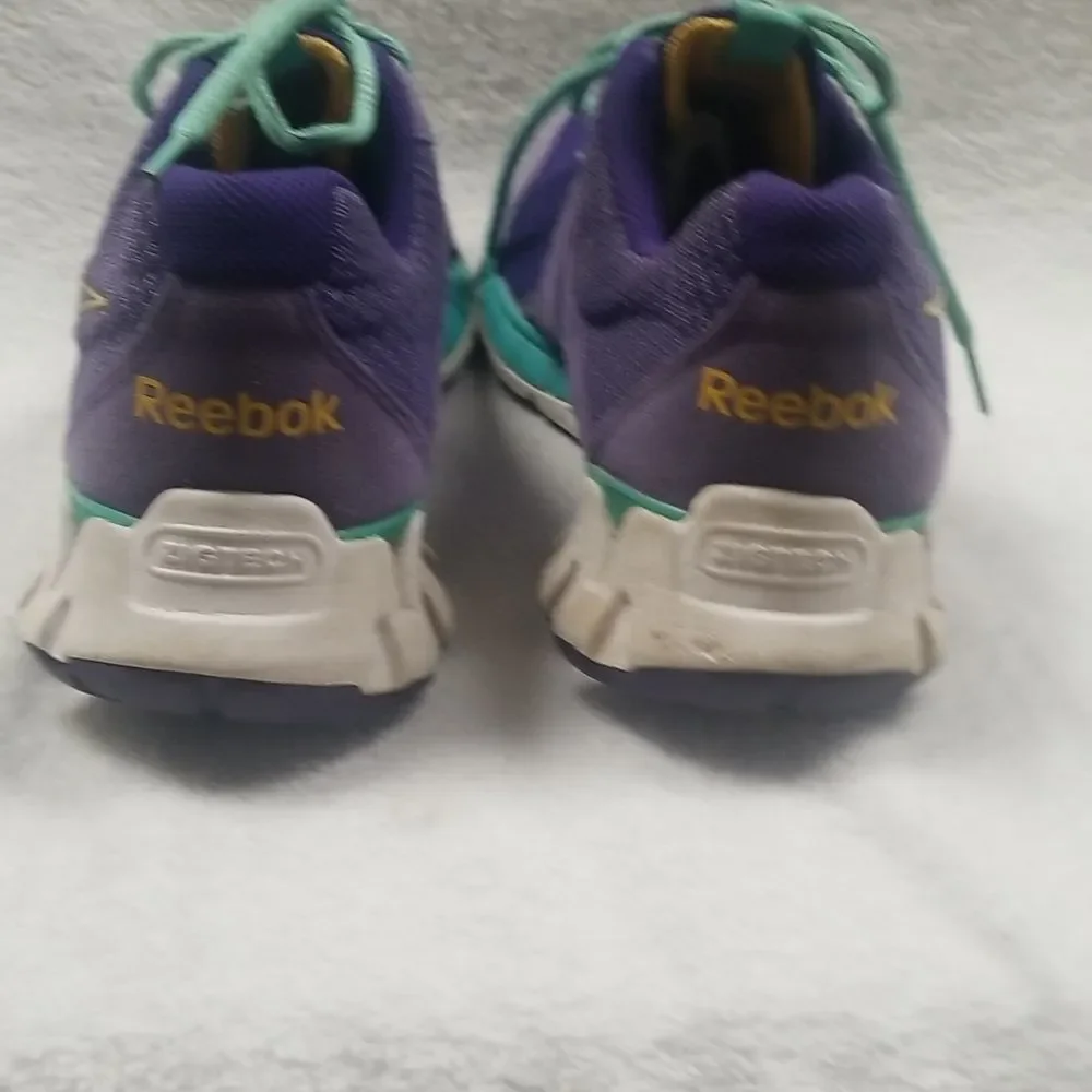 REEBOK WOMENS PURPLE ZIGKICK ALPHA RUNNING SHOE SZ 10 - Picture 7 of 9